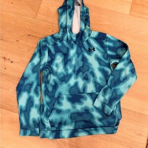 Under Armour Kids Teal Patterned Hoodie